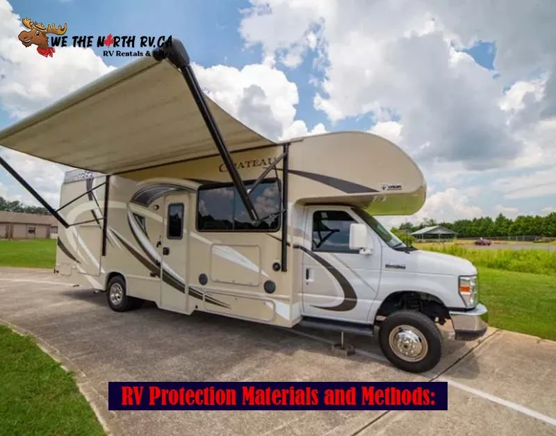 RV Protection Materials and Methods: