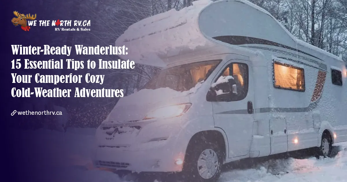 Winter-Ready Wanderlust: 15 Essential Tips to Insulate Your Camper for Cozy Cold-Weather Adventures